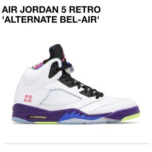 M10.5 Air Jordan 5 Retro “Alternate Bel-Air”